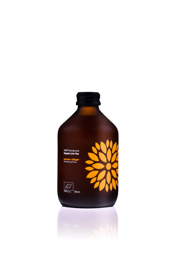 VIGO kombucha long brew acerola kirss + ingver 8 x 315ml