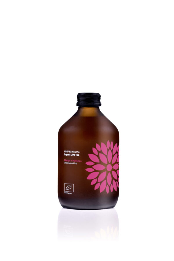 VIGO kombucha long brew passion + mango orgaaniline 8 x 330ml