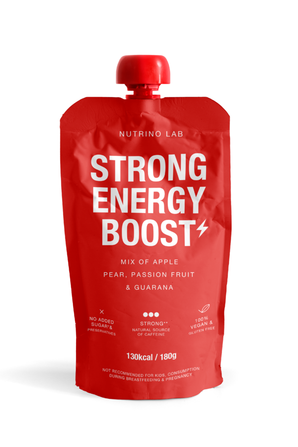 Tugev energia: õun, pirn, passionivili ja guaraana 6 x 180g