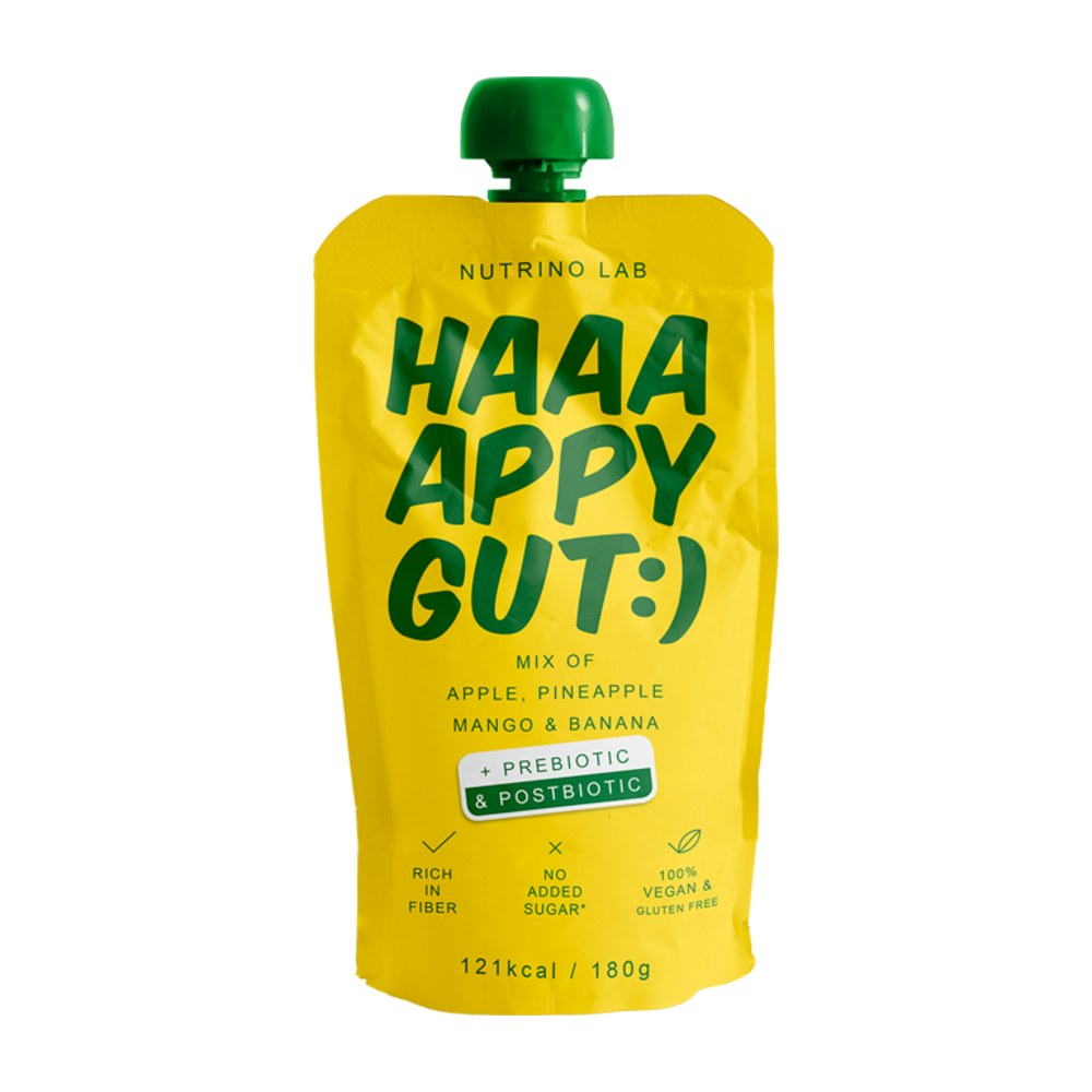 Haaappy Gut: õun, ananass, mango ja banaan 10 x 180g