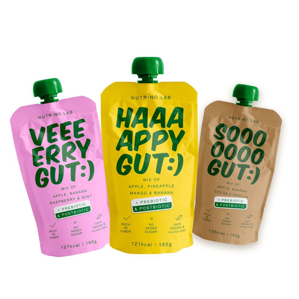 Veeerry Gut: õun, banaan, vaarikas ja münt 10 x 180g - Image 2